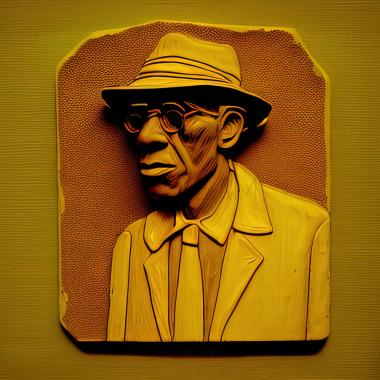 3D model Beauford Delaney (STL)